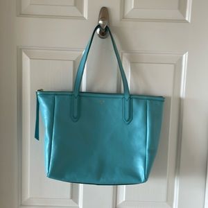 Sky Blue Fossil Sydney Shopper. New with tags!